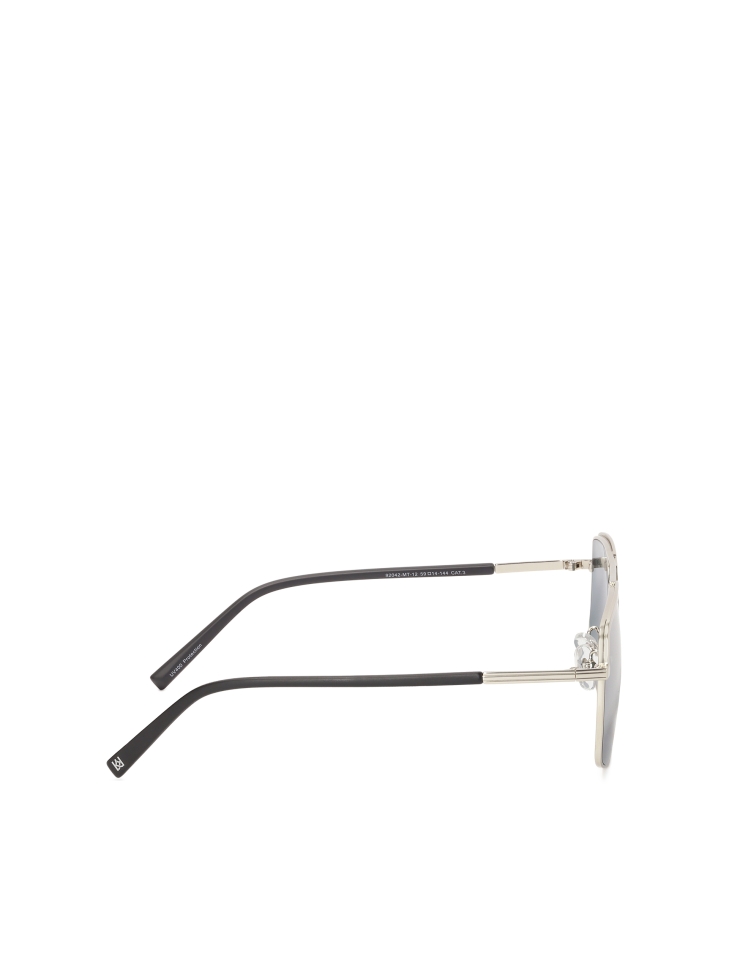 Okulary ze srebrną oprawką