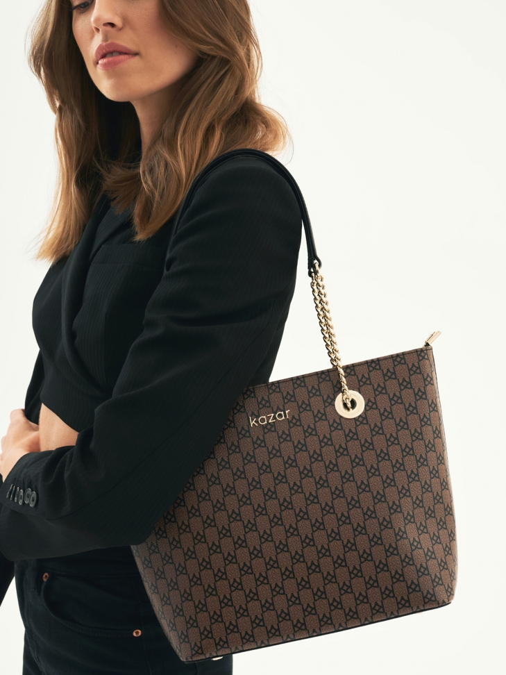 Brązowa torebka damska