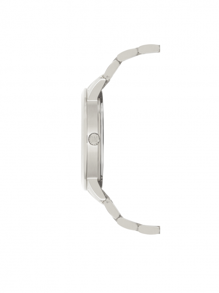 Minimalistyczny srebrny zegarek na bransolecie