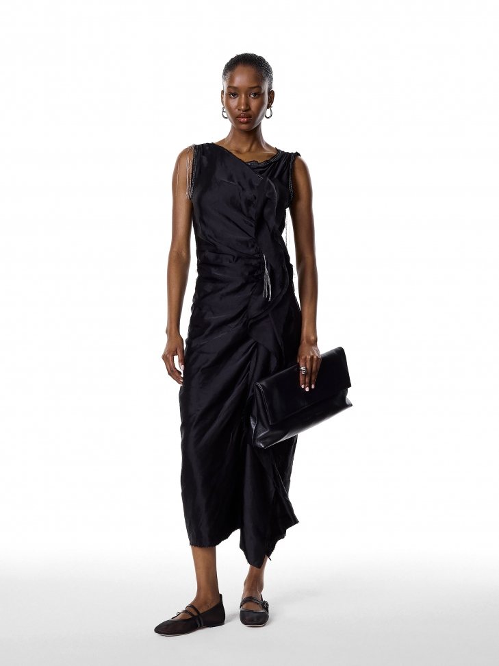 Siateczkowe baleriny z dwoma paskami