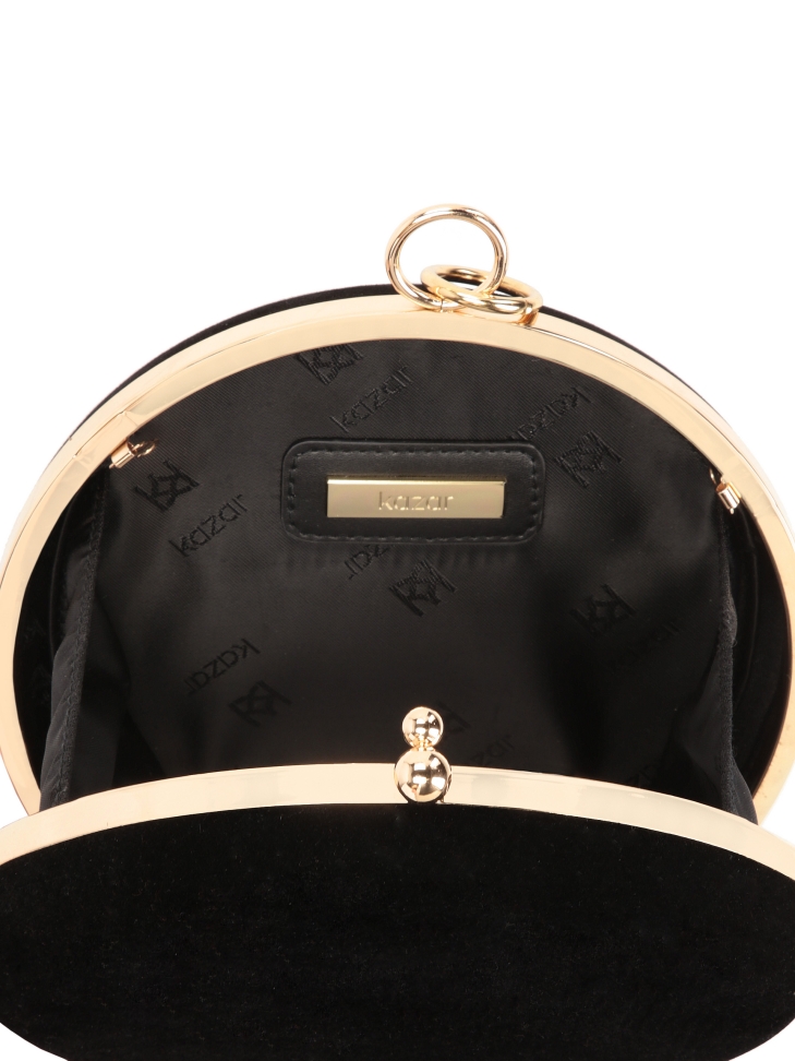 Czarna kopertówka damska