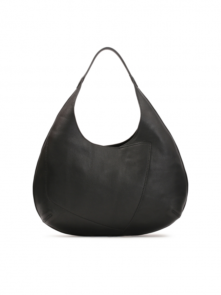 Duża skórzana torebka na ramię