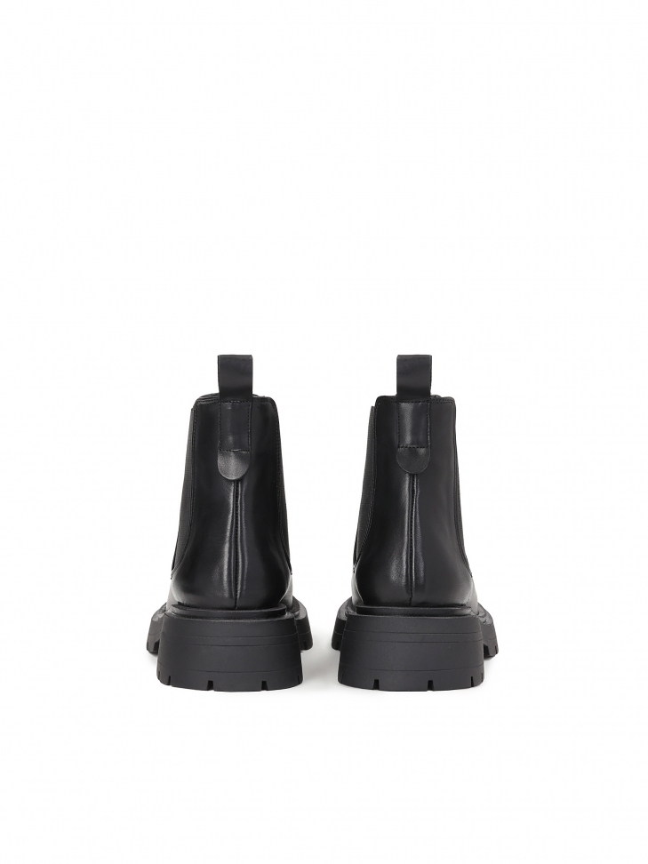 Czarne trzewiki damskie