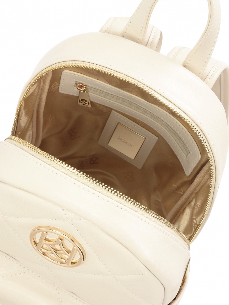 Pikowany plecak w stylu casual