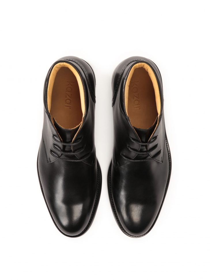 Eleganckie trzewiki męskie z podwyższoną cholewką