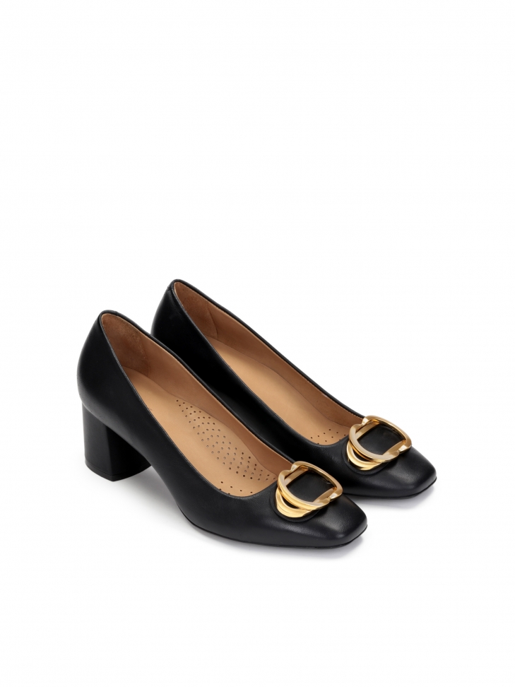 Czarne czółenka damskie