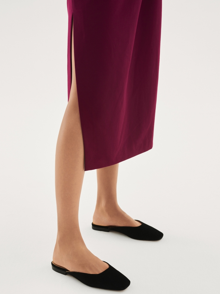 Czarne klapki damskie