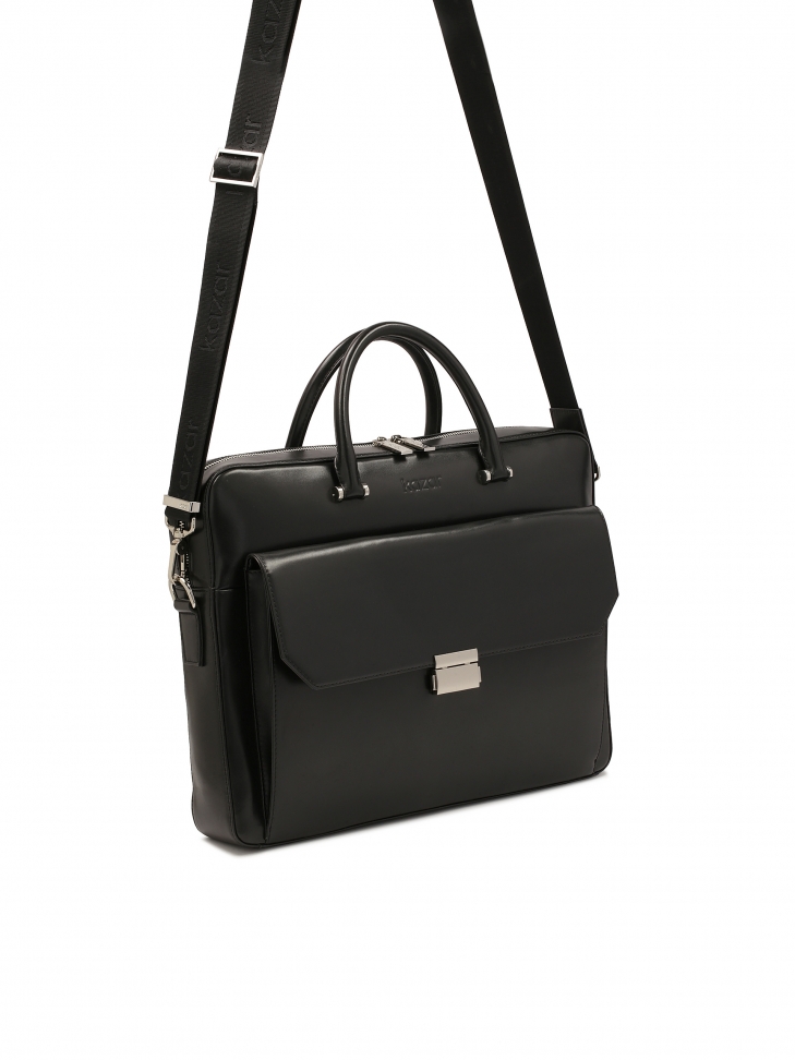 Biznesowa męska torba ze skóry