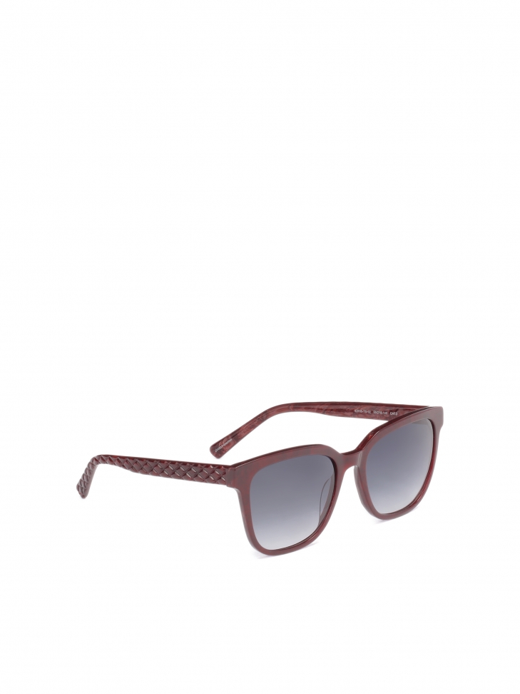 Brązowe przeciwsłoneczne okulary damskie