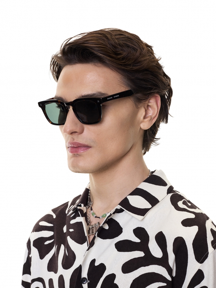 Męskie okulary przeciwsłoneczne z powłoką antyrefleksyjną