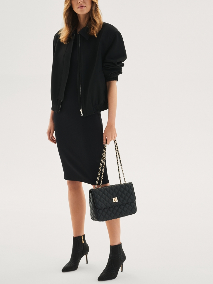 Czarne botki damskie