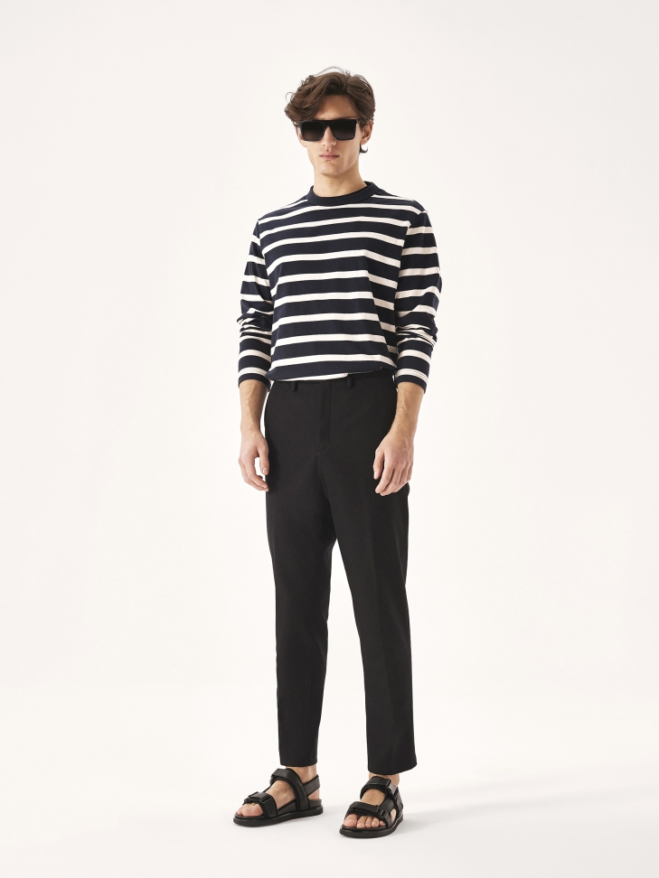 Skórzane sandały męskie z regulowanymi paskami