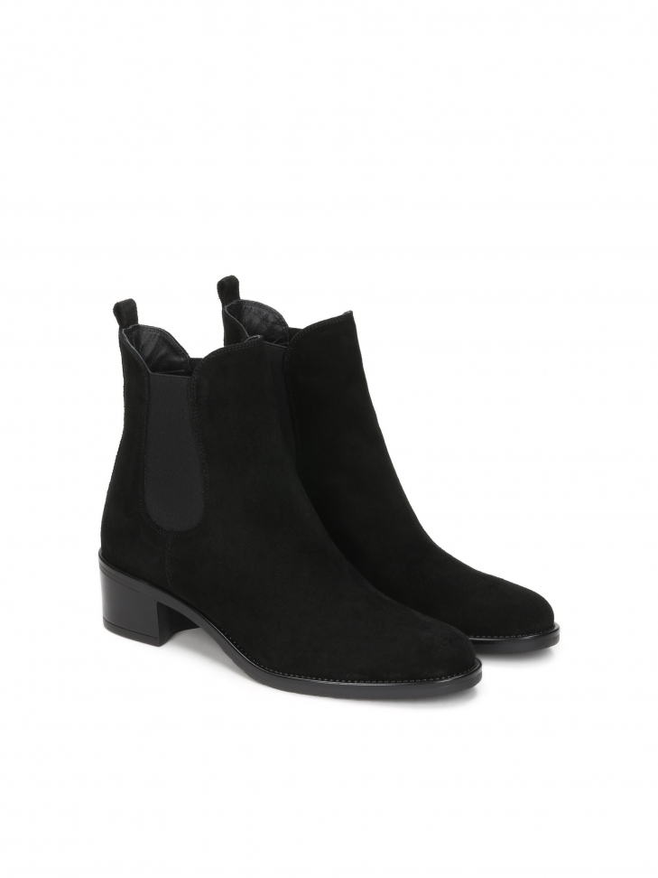 Czarne botki damskie