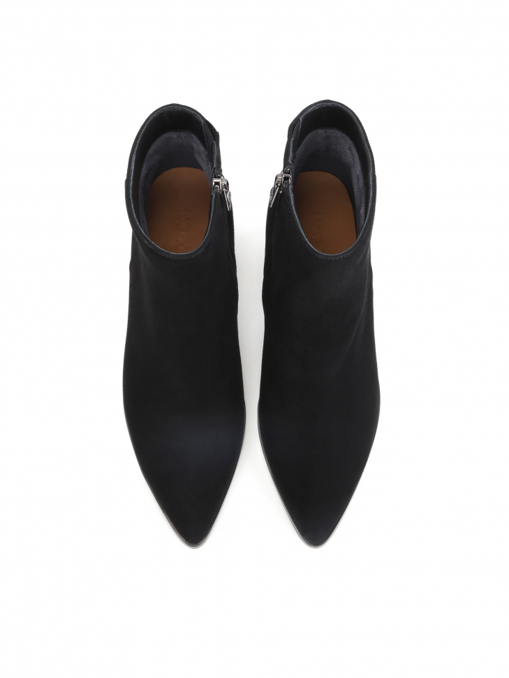 Czarne botki damskie