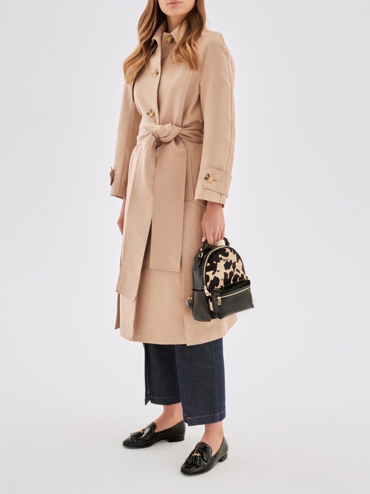 Czarne półbuty damskie