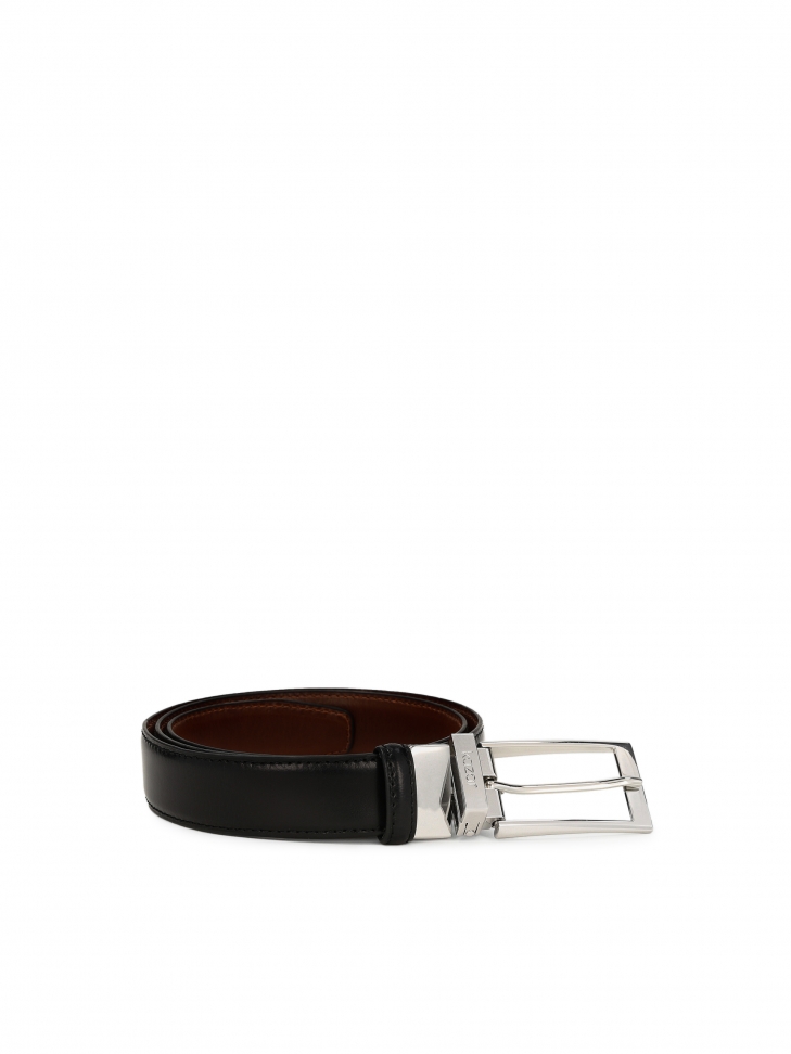 Czarno-brązowy pasek dwustronny