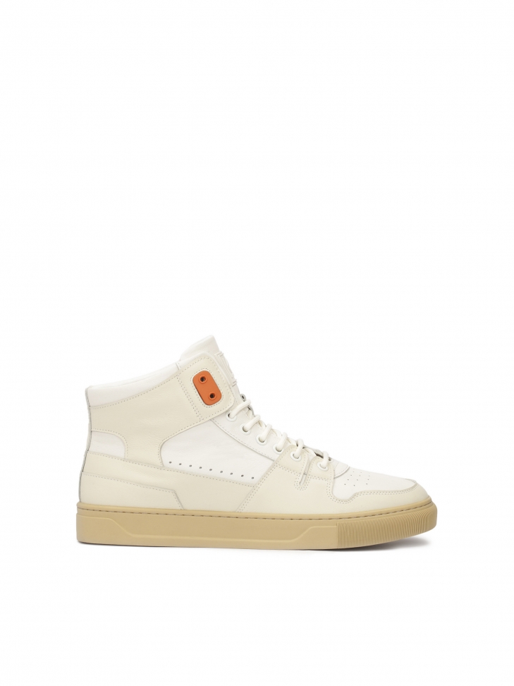 Ponadczasowe sneakersy męskie z wysoką cholewką