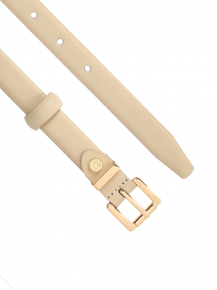 Beżowy pasek damski