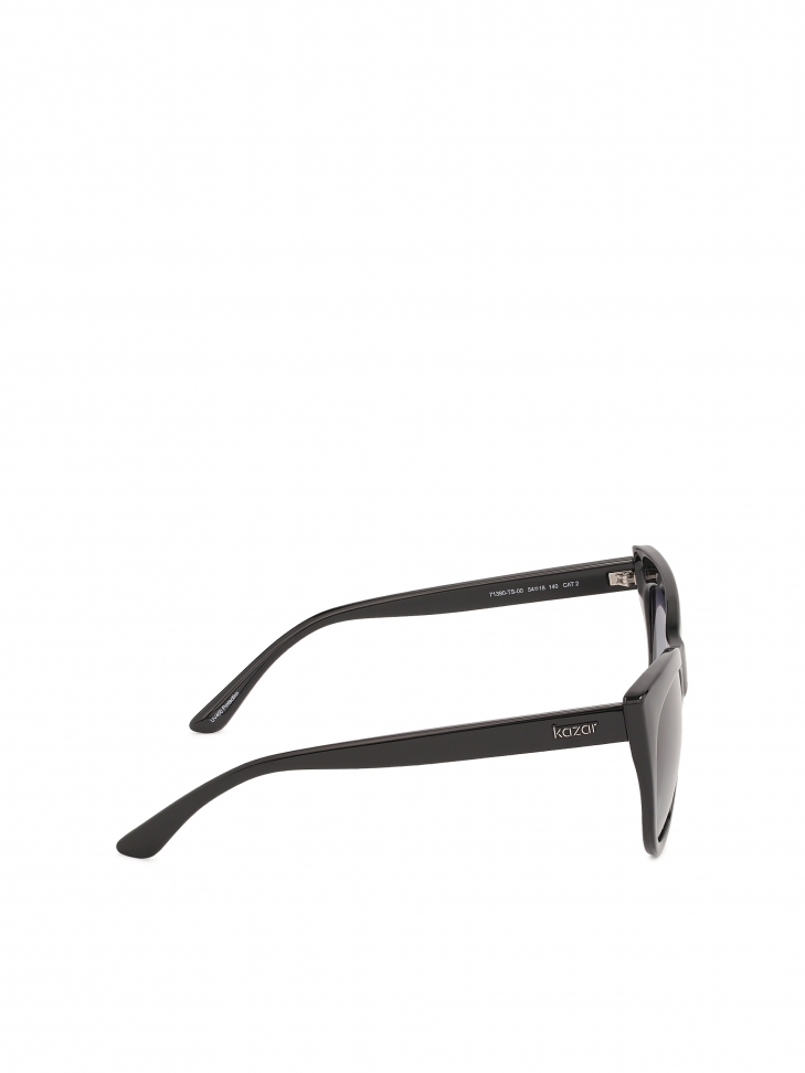 Czarne przeciwsłoneczne okulary damskie