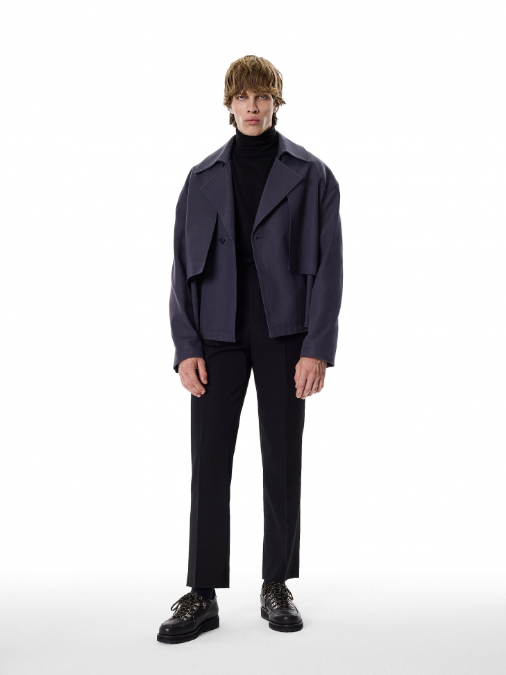 Skórzane półbuty typu work shoes