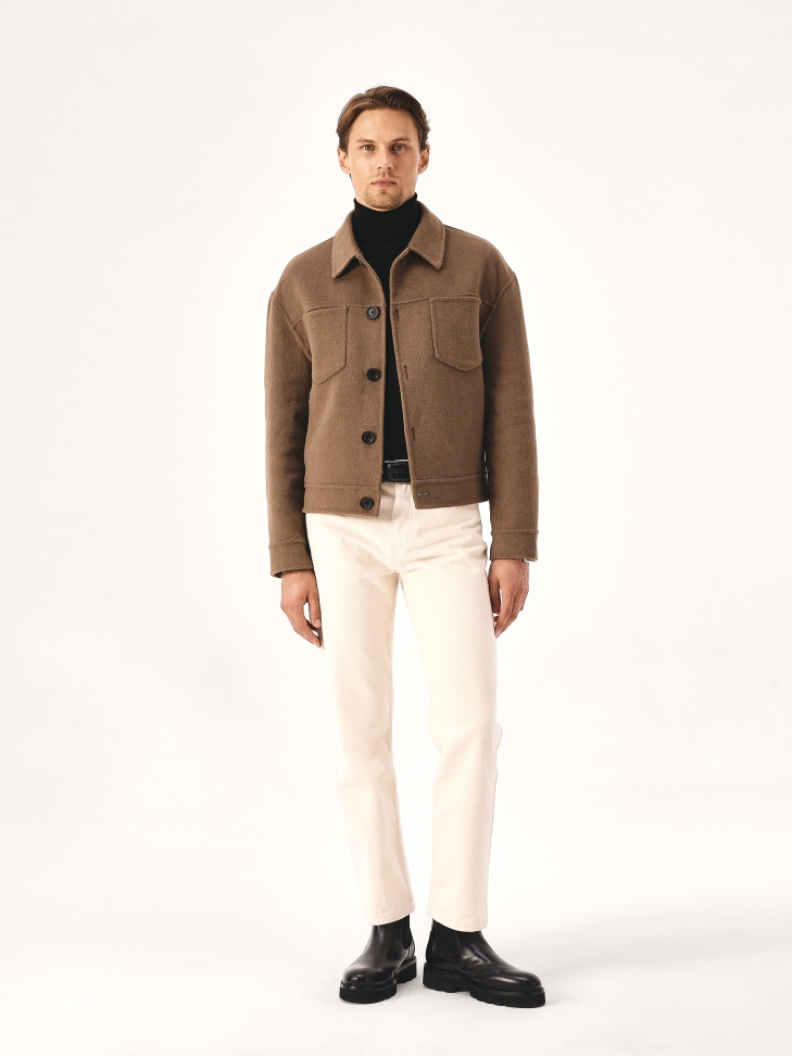 Klasyczne czarne sztyblety męskie na trepowej podeszwie