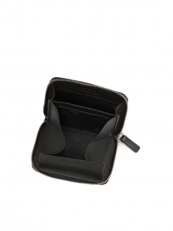 Kompaktowy portfel z suwakiem