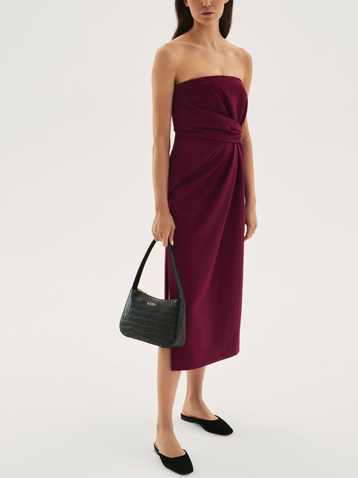 Czarne klapki damskie