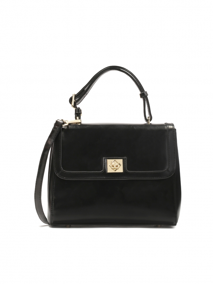 Torebka typu kuferek z regulowanym uchwytem