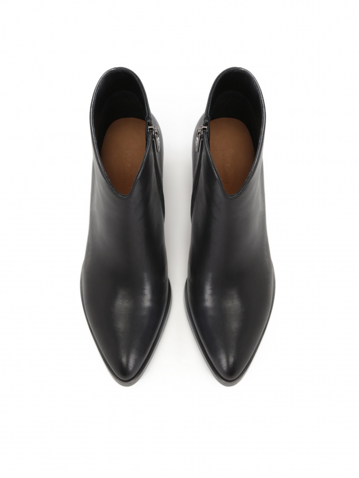 Czarne botki damskie