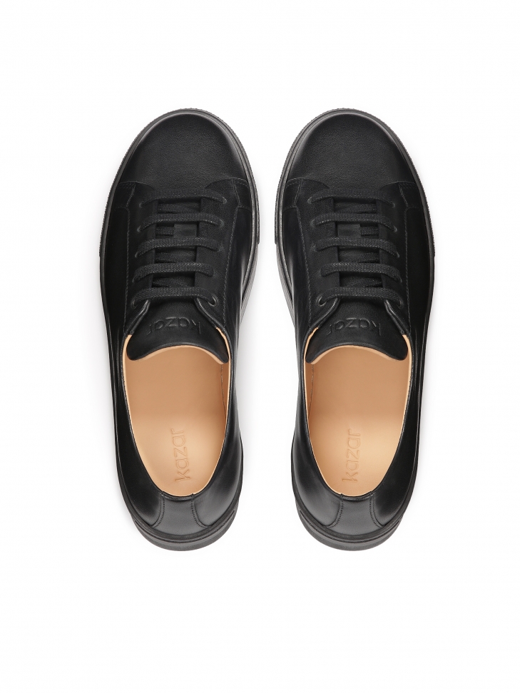 Czarne sneakersy damskie