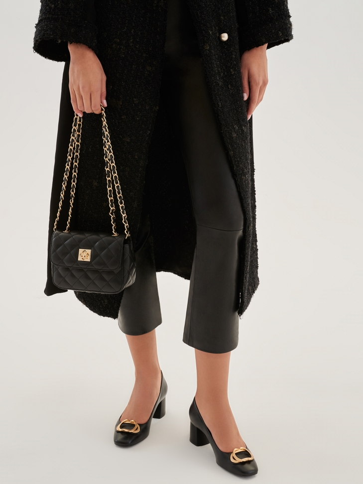 Czarne czółenka damskie