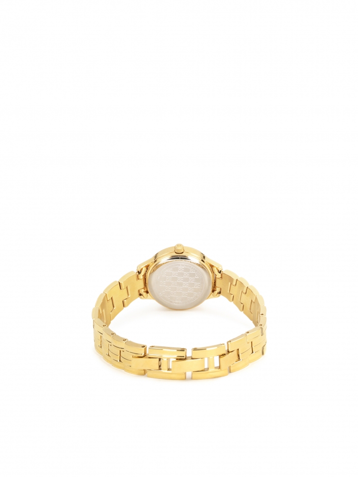 Zegarek damski na bransolecie zdobiony yształkami