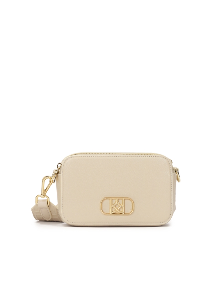 Skórzana torebka z dwoma odpinanymi paskami