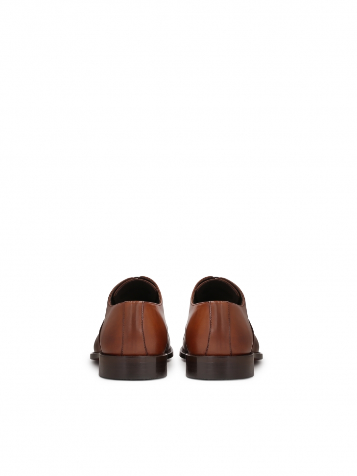 Eleganckie półbuty męskie na skórzanej podeszwie