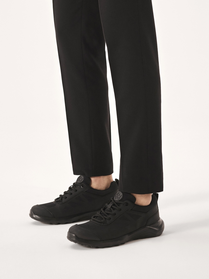 Czarne sneakersy męskie