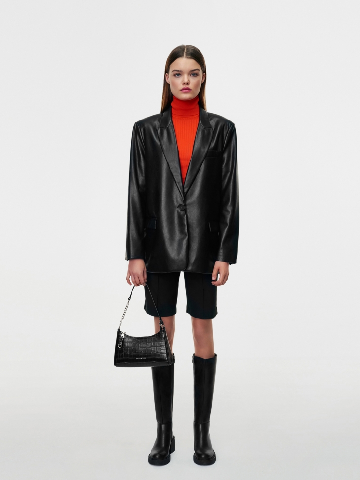 Czarne kozaki damskie