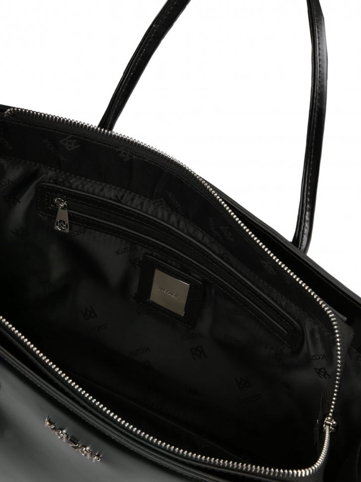 Duża elegancka torebka w stylu minimal