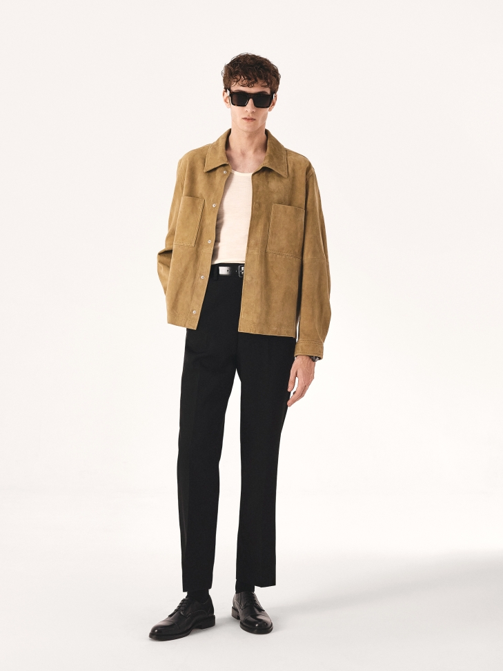 Brązowe klasyczne okulary wayfarer