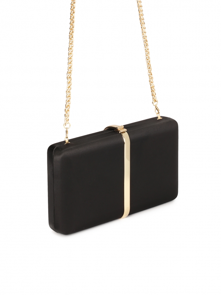 Szykowna mała kopertówka z łańcuszkiem na ramię