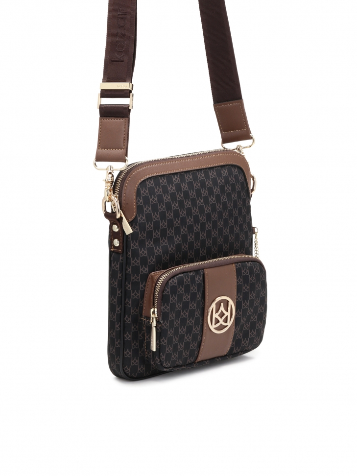 Brązowa listonoszka damska