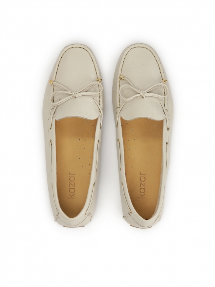 Wsuwane mokasyny z naturalnej skóry