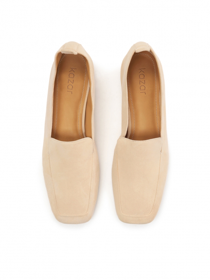 Beżowe półbuty damskie