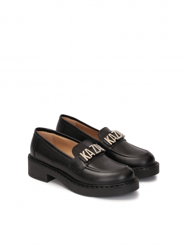 Casualowe półbuty damskie w stylu loafersów