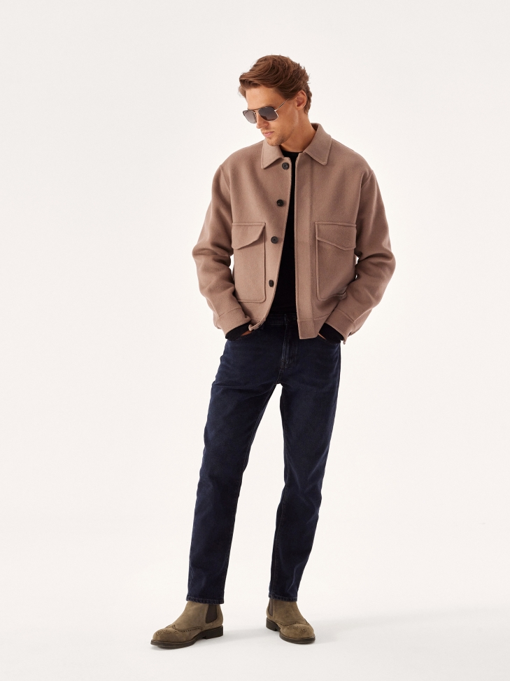 Wsuwane sztyblety z rozetowym zdobieniem