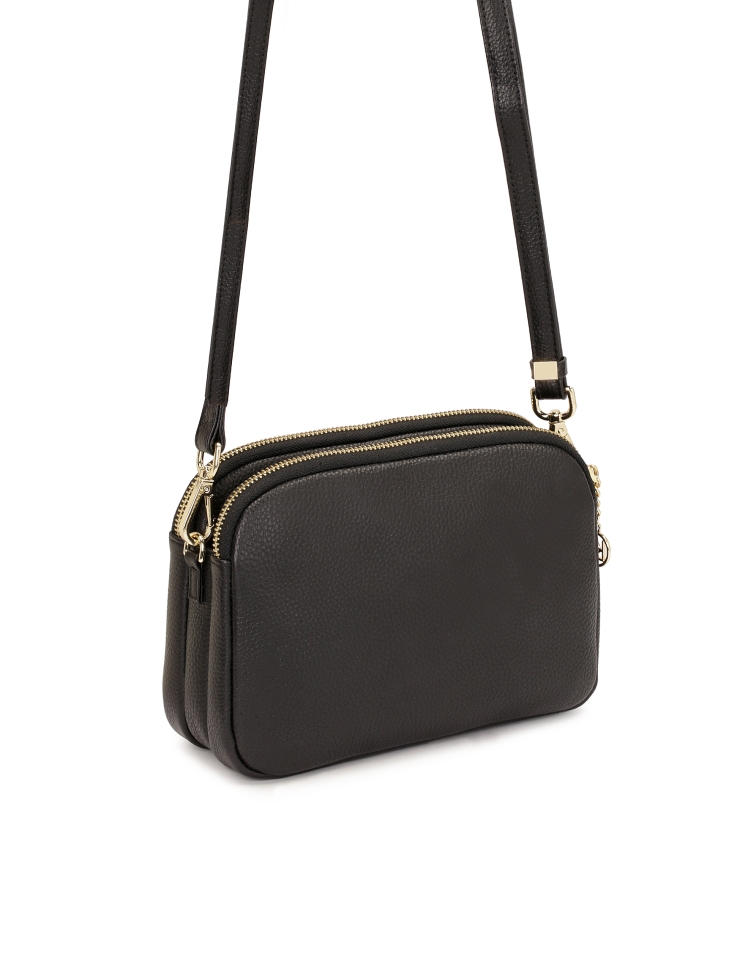 Miejska skórzana torebka na pasku