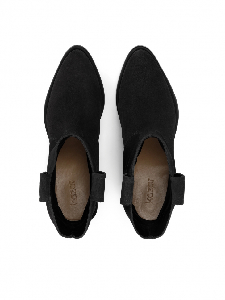 Czarne botki damskie