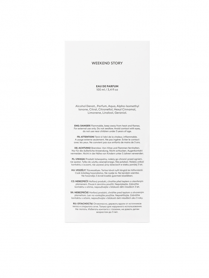 Woda perfumowana damska 100 ml