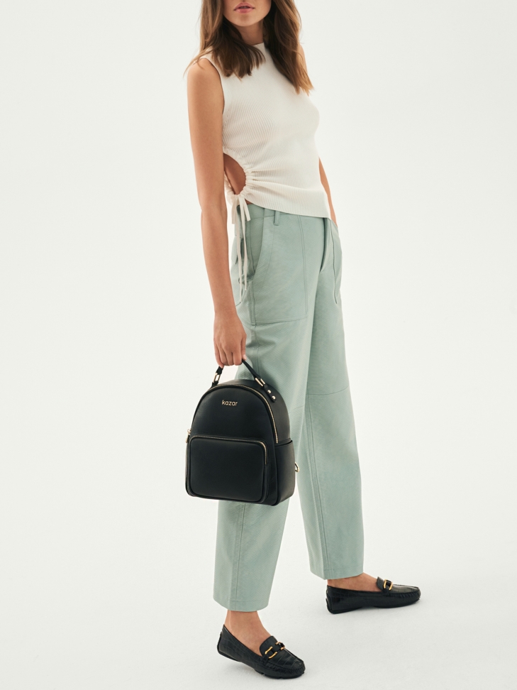 Czarny plecak damski