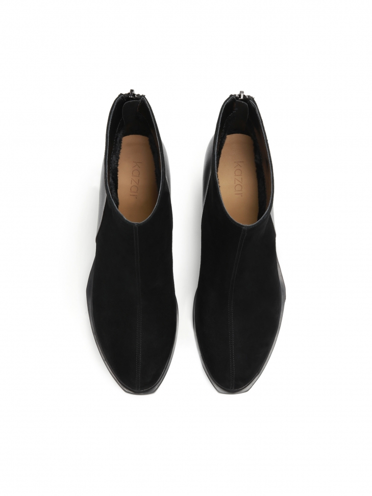 Czarne botki damskie