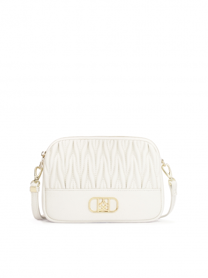 Skórzana mała torebka z pojemnym wnętrzem